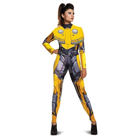 Fantasia Adulto Transformers Bumblebee Feminina