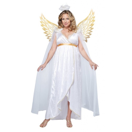 Fantasia Anjo da Guarda Divino Adulto