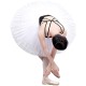 Fantasia Bailarina Profissional Adulto Branco