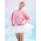 Fantasia Bailarina Profissional Adulto Branco