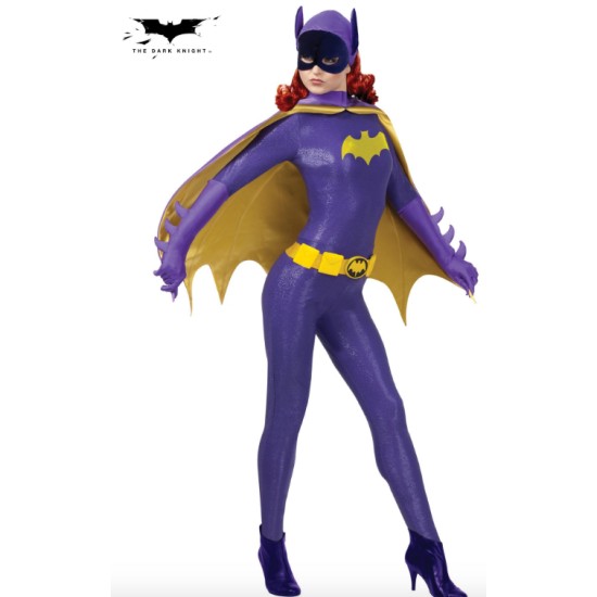 Fantasia Batgirl Adulto Heritage Lilás