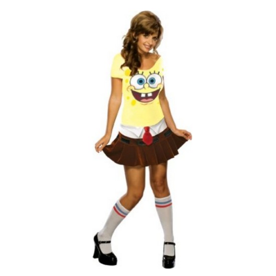 Fantasia Bob Esponja Adulto Luxo