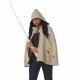 Fantasia Capa Walking Dead Michonne Adulto