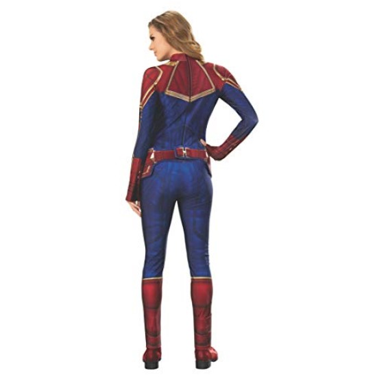 Fantasia Capitã Marvel Adulto Luxo