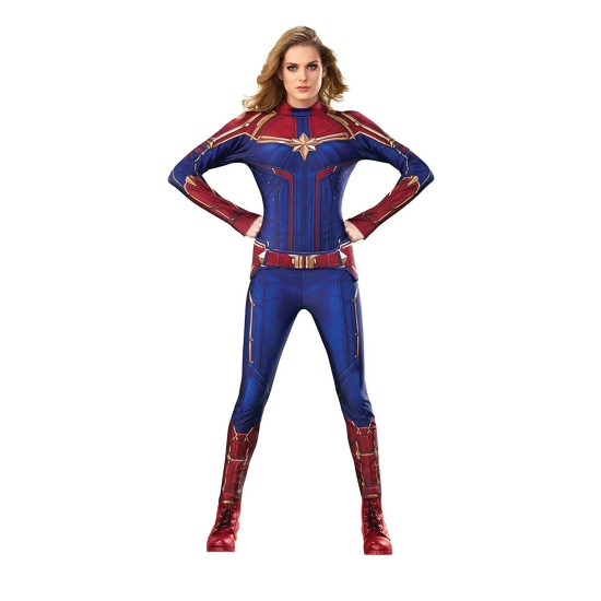 Fantasia Capitã Marvel Adulto Luxo