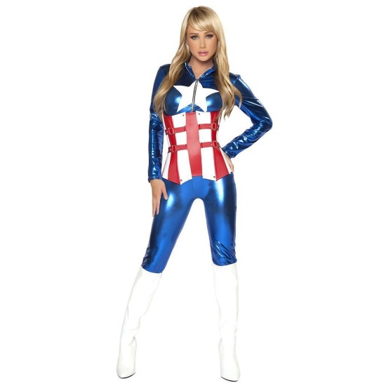 Fantasia Capitão América Adulto Sexy
