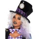 Fantasia Chapeleiro Maluco Adulto Alice no País das Maravilhas Luxo Feminino Extra Grande
