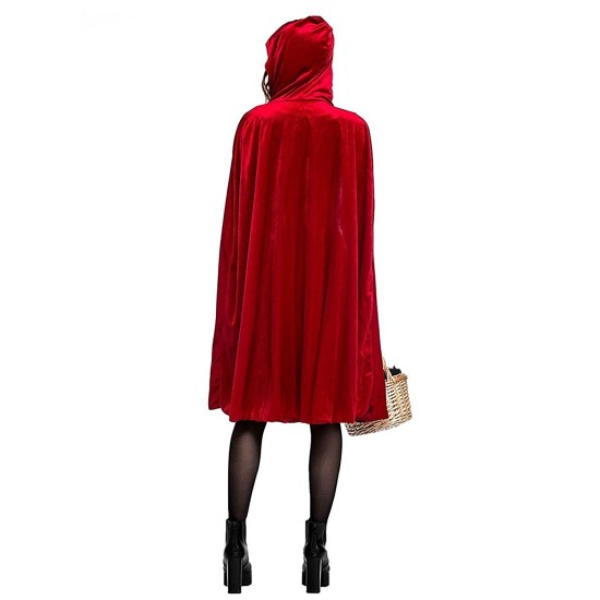 Fantasia Chapeuzinho Vermelho adulto Feminino Plus Luxo
