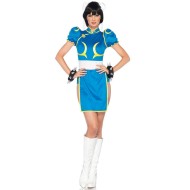 Fantasia Chun Li Street Fighter Adulto Luxo