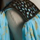 Fantasia Daenerys Targaryen Khaleesi Game of Thrones Adulto Vestido Azul