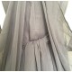 Fantasia Daenerys Targaryen Khaleesi Game of Thrones Adulto Vestido Cinza