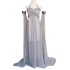 Fantasia Daenerys Targaryen Khaleesi Game of Thrones Adulto Vestido Cinza