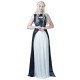 Fantasia Daenerys Targaryen Khaleesi Game of Thrones Vestido Azul Adulto