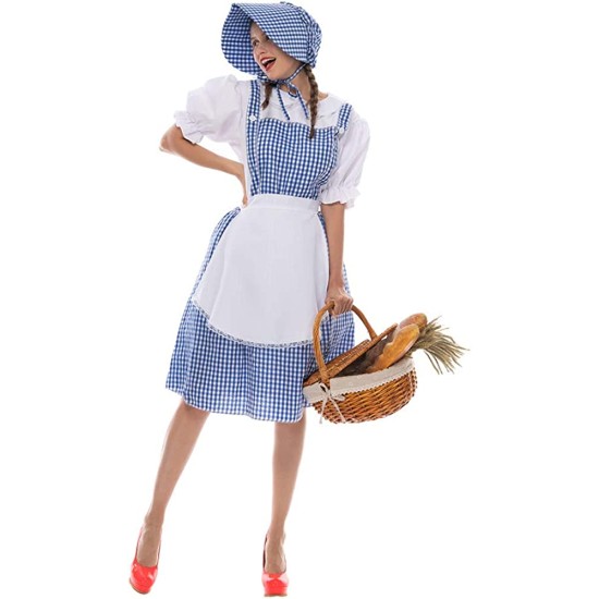 Fantasia Dorothy Mágico de Oz Clássica Adulto 