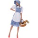 Fantasia Dorothy Mágico de Oz Clássica Adulto 