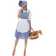 Fantasia Dorothy Mágico de Oz Clássica Adulto 