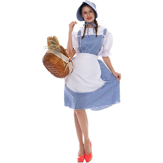 Fantasia Dorothy Mágico de Oz Clássica Adulto 