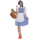 Fantasia Dorothy Mágico de Oz Clássica Adulto 
