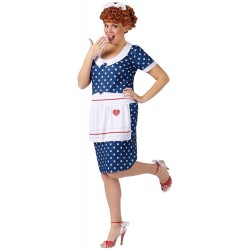 Fantasia I Love Lucy Luxo Adulto Extra Grande