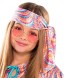 Fantasia Infantil Hippie Rosa