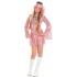 Fantasia Infantil Hippie Rosa