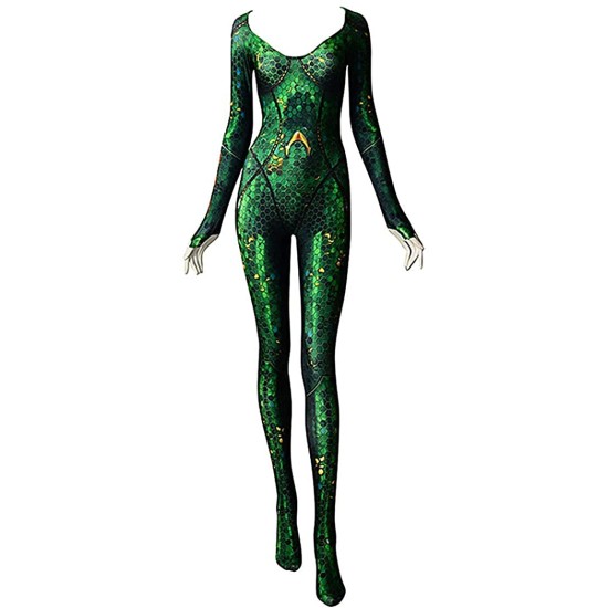 Fantasia Mera Aquaman Adulto Luxo