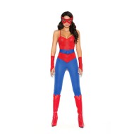 Fantasia Mulher Aranha do Homem Aranha Feminino Adulto Clássica