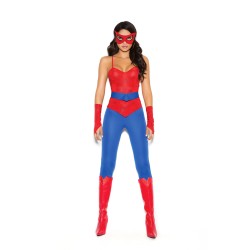 Fantasia Mulher Aranha do Homem Aranha Feminino Adulto Clássica