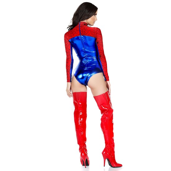 Fantasia Mulher Aranha do Homem Aranha Feminino Adulto Maiô