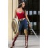 Fantasia Mulher Maravilha Adulto Feminino Sexy Luxo