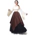 Fantasia Mulher Vitoriana Medieval Adulto Feminino