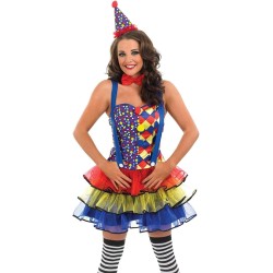 Fantasia Palhacinha Adulto Feminino