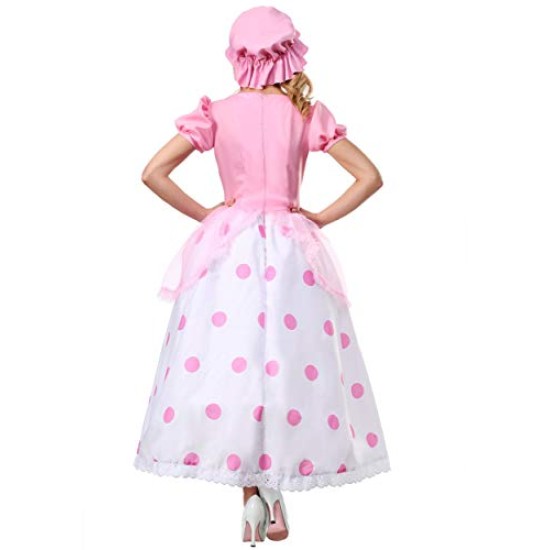 Fantasia Pastora de Ovelhas Bo Peep Toy Story Luxo Adulto