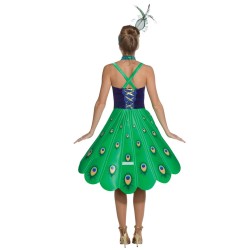 Fantasia Pavão Adulto Luxo