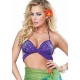Fantasia Pequena Sereia Ariel Sexy Adulto Feminino