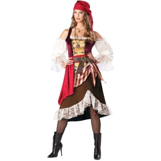 Fantasia Pirata Feminina Clássica