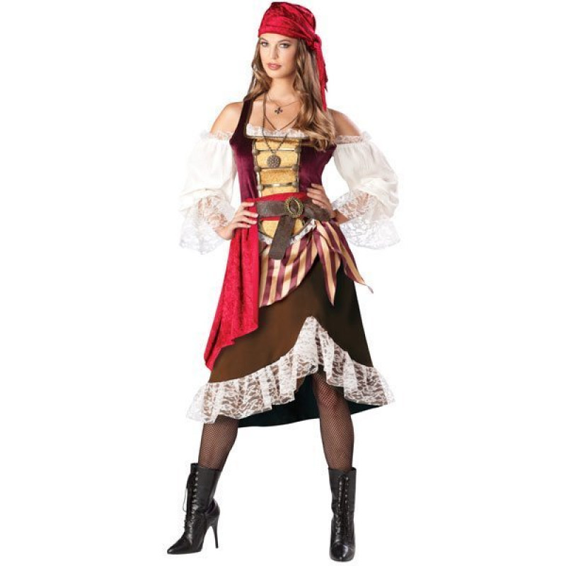 Fantasia Pirata Feminino Adulto
