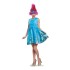 Fantasia Poppy Trolls Adulto Luxo