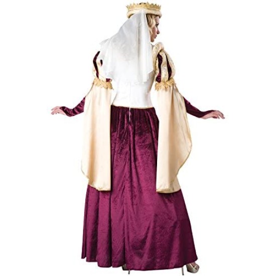 Fantasia Princesa Medieval Adulto Feminino Luxo