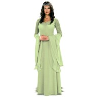 Fantasia Rainha Arwen Rei dos Aneis Adulto