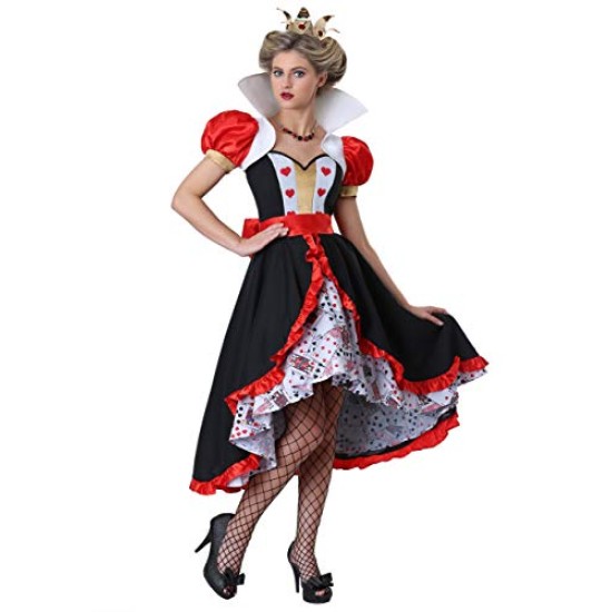 Fantasia Rainha de Copas Adulto Luxo Clásica