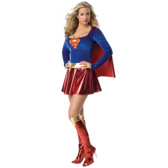 Fantasia Supergirl Adulto Feminino Sexy