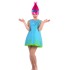 Fantasia Trolls Queen Poppy Adulto Luxo
