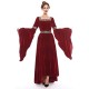Fantasia Vestido Mulher Medieval Vitoriana Adulto Feminino