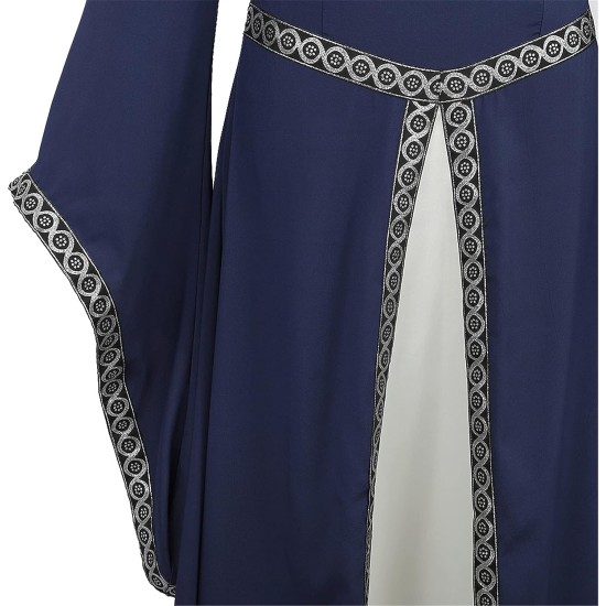 Fantasia Vestido Mulher Vitoriana Medieval Adulto Feminino