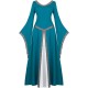 Fantasia Vestido Mulher Vitoriana Medieval Adulto Feminino