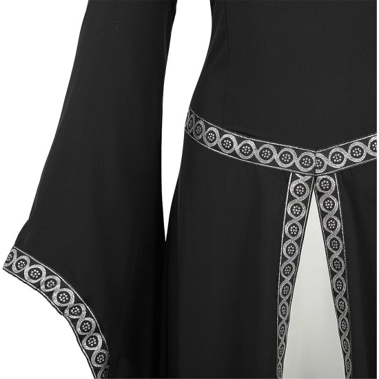 Fantasia Vestido Mulher Vitoriana Medieval Adulto Feminino