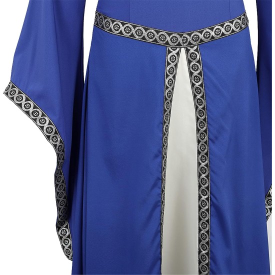 Fantasia Vestido Mulher Vitoriana Medieval Adulto Feminino