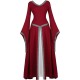 Fantasia Vestido Mulher Vitoriana Medieval Adulto Feminino
