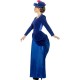 Fantasia Vitoriana Azul Luxo